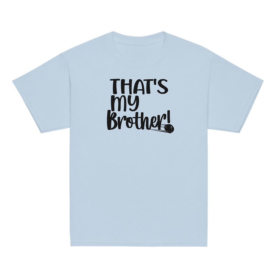 That's My Brother Ice Hockey Youth Tee product image (9)