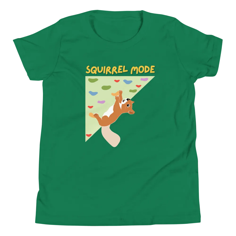 Squirrel Mode - Youth Climbing T-Shirt product image (32)