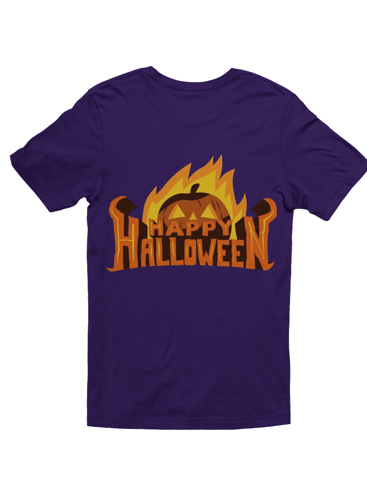 🎃 Happy Halloween Pumpkin Fire Glow Tee – Spooky & Fun Design for Halloween Night! product image (12)