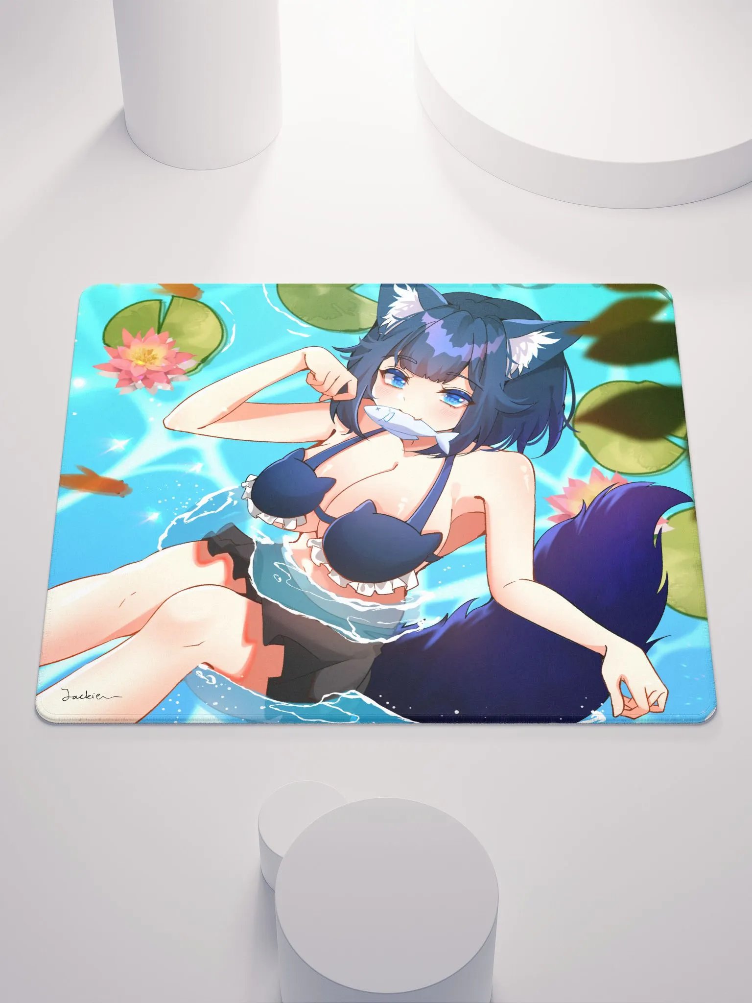Jackie Gaming Mousepad with Signature product image (1)
