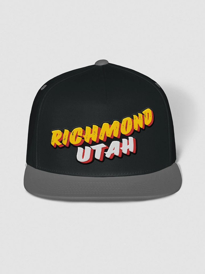 Richmond Utah Flat Snapback Cap product image (1)