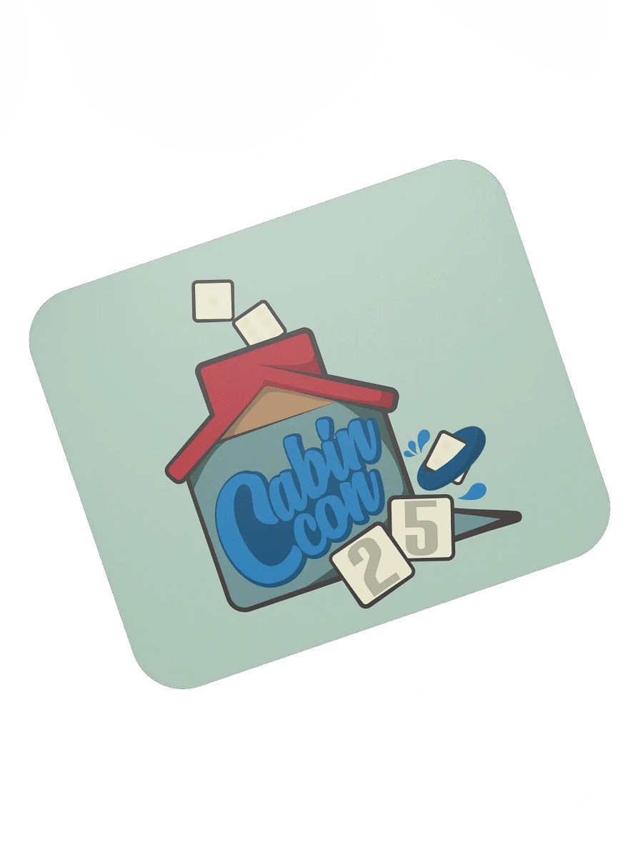 Cabin Con 2025 alt logo Mouse Pad product image (2)