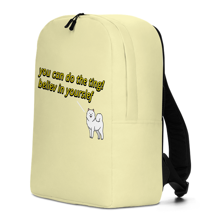 you can do the ting! believ in yourself backpack product image (2)