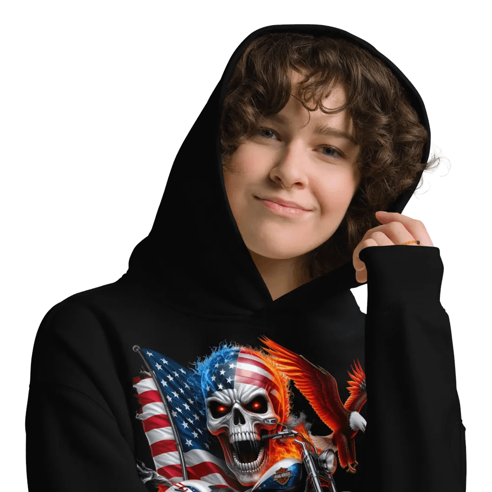 Patriot's Ride Graphic Hoodie #19 product image (9)