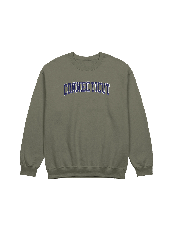 Connecticut Vintage Stylish Embroidery Classic Crewneck Sweatshirt product image (1)