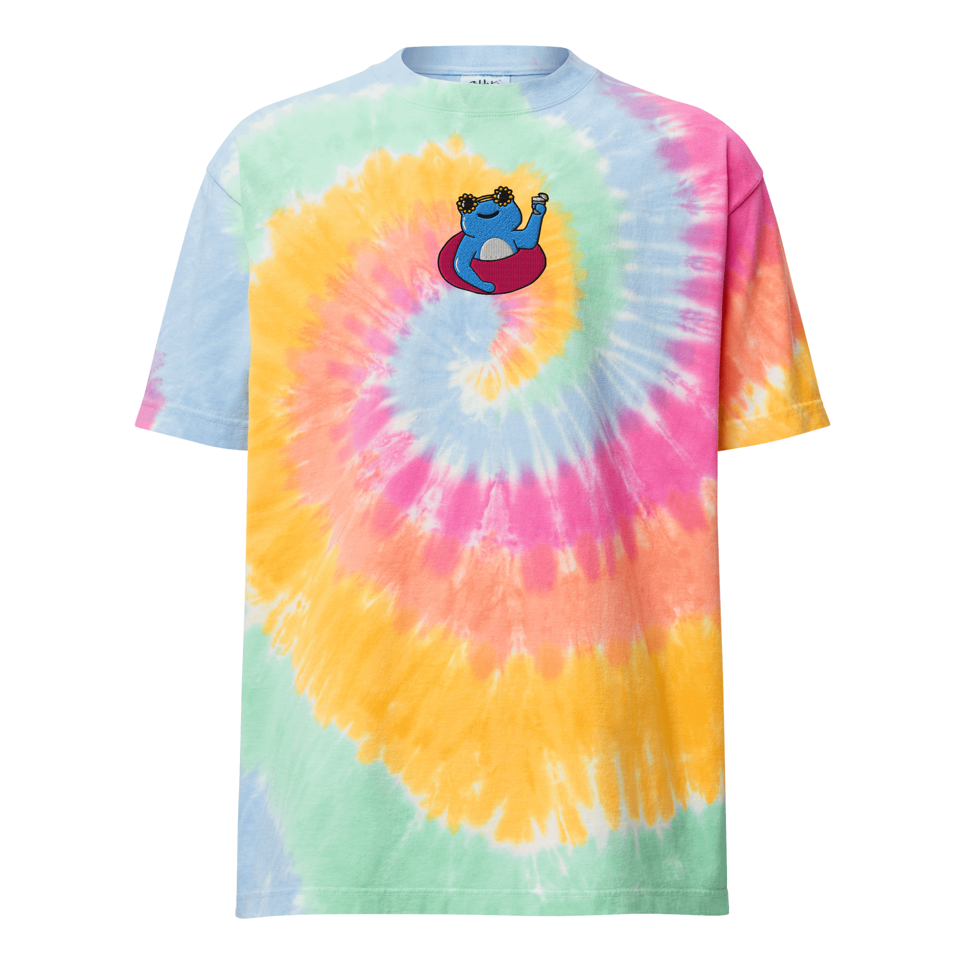 Hot Froge Summer Floatin' Froge Tie Dye Tee product image (1)