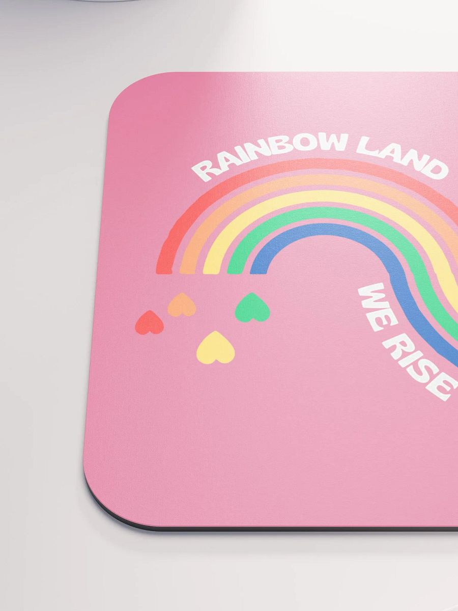 Rainbow Land Mousepad Pink product image (6)