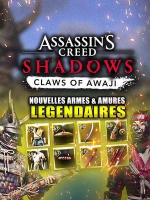 Les Nouvelles Armures et Armes LÉGENDAIRES du DLC AWAJI sur Assassin's Creed Shadows ! #assassinsceed #shadows #gameplay #gaming #ps5 