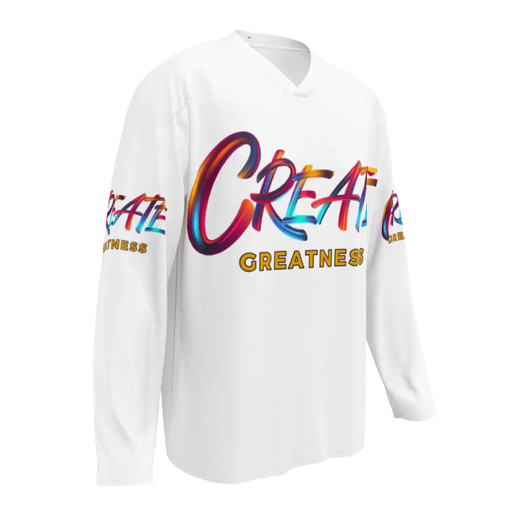 Create Greatness Hockey Jersey product image (1)