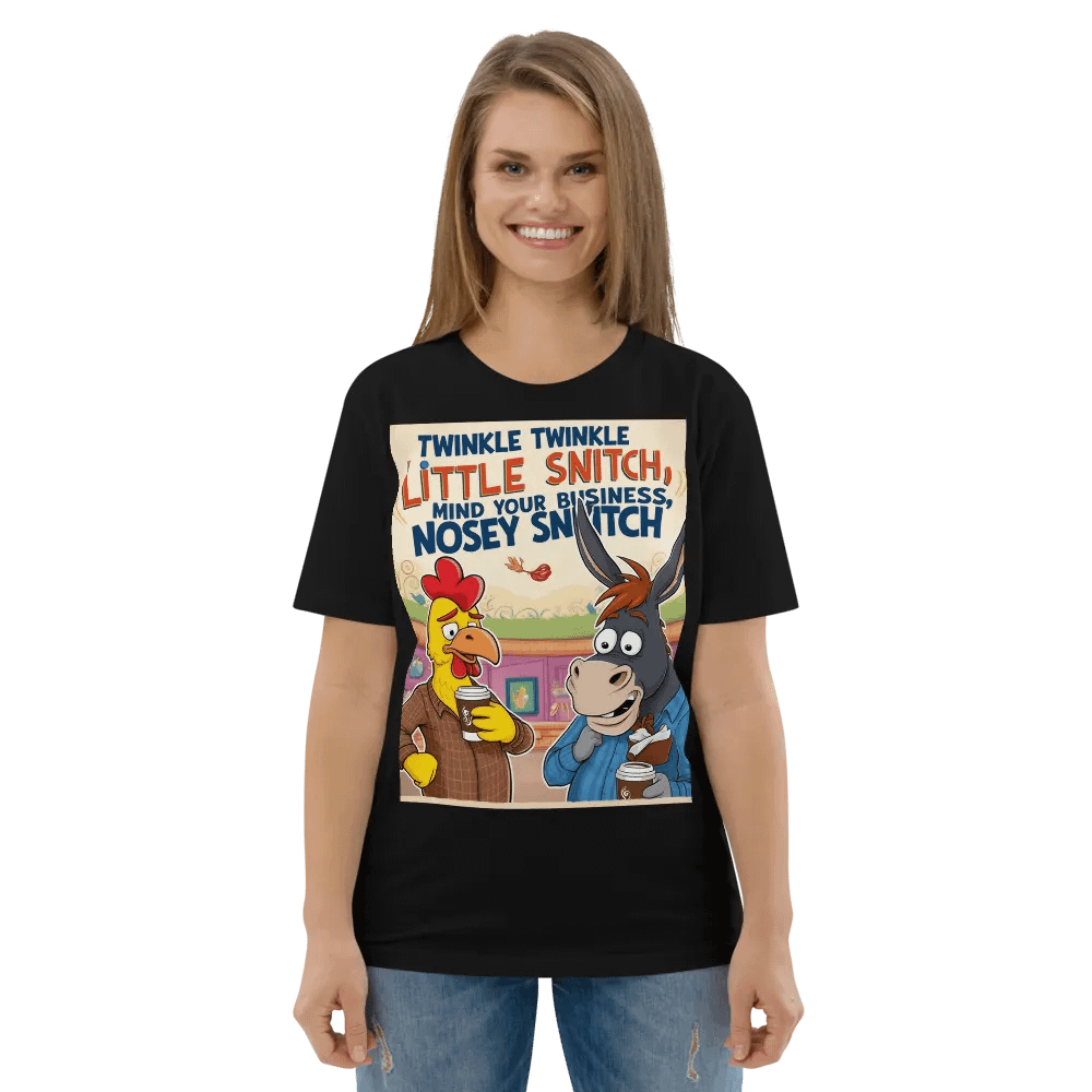 Whimsical Farmyard Coffee Time T-Shirt product image (7)