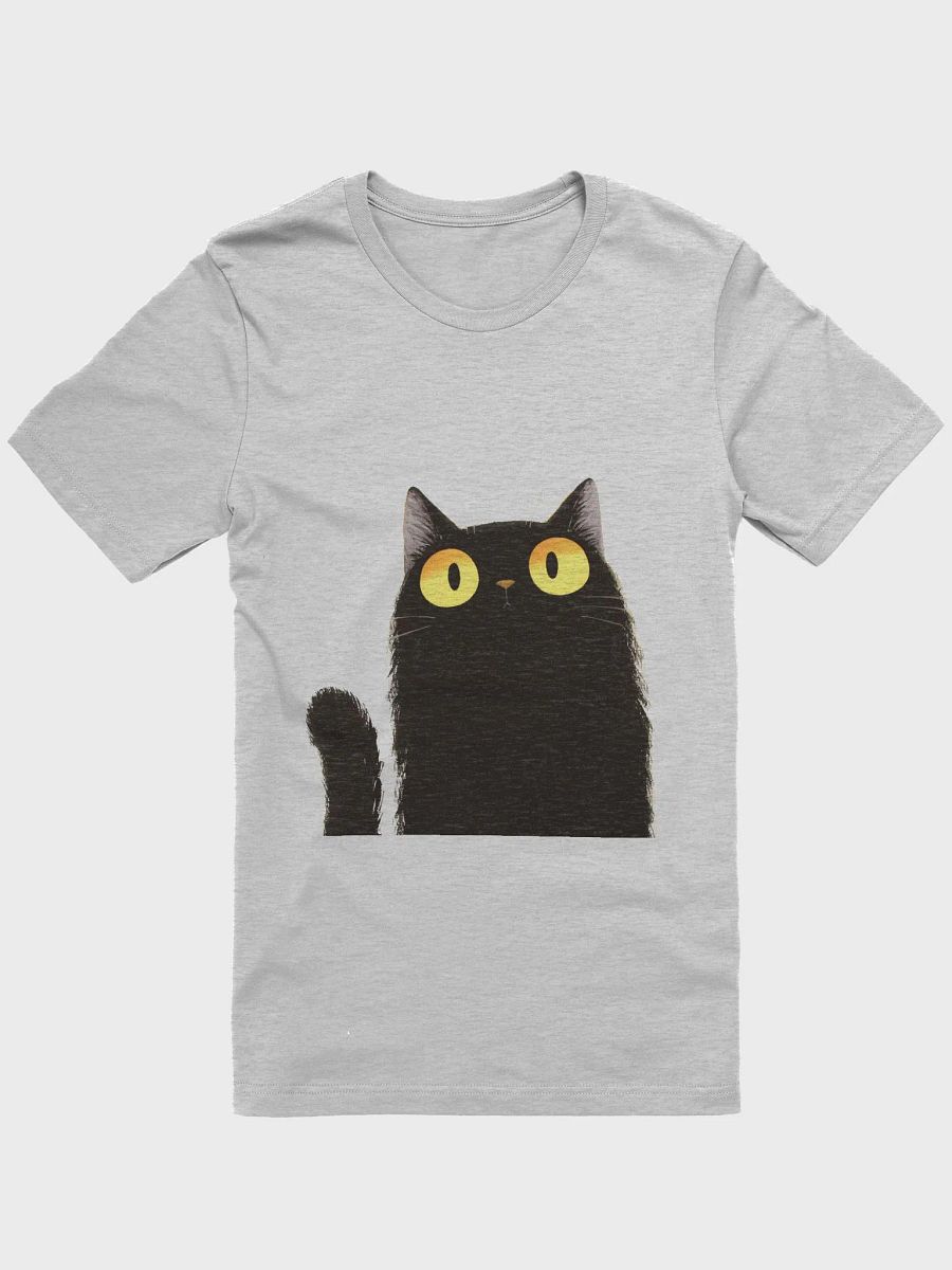 Cute black cat curiously staring at you product image (2)