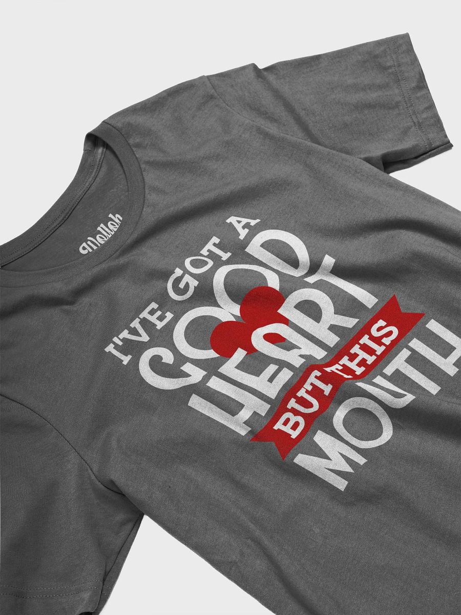 Good Heart, Sassy Mouth T-Shirt – Perfect for Valentine's Day or Everyday Sass! product image (4)