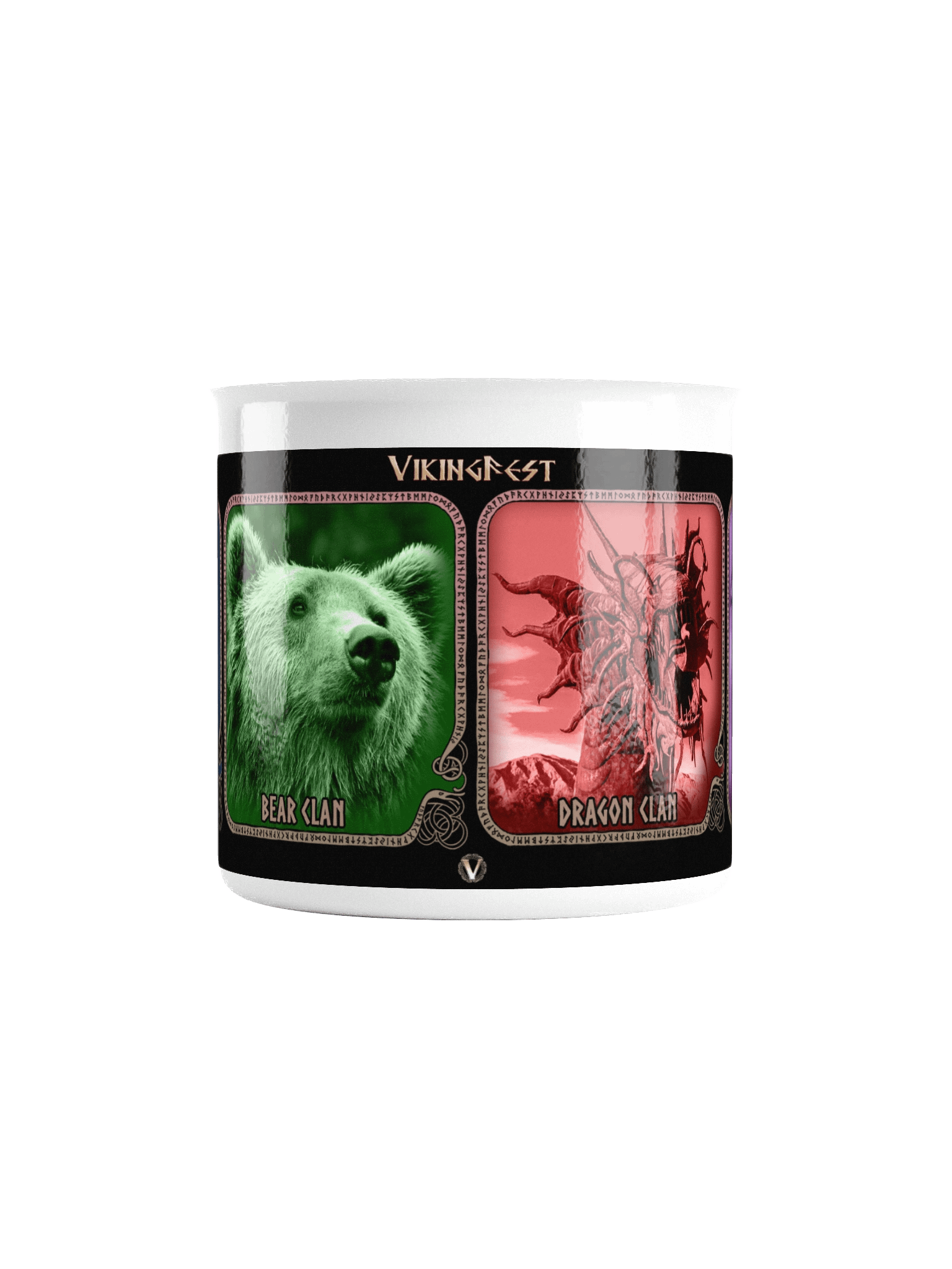 VikingFest Clan Enamel Mug product image (3)