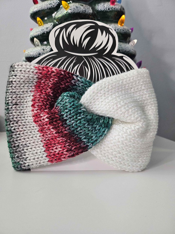 Yuletide/White Twinkle Ear Warmers product image (1)