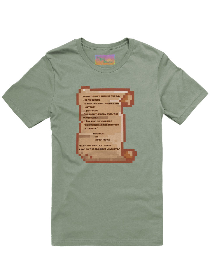 The Quest Log T-Shirt | To-Do List Gamer T-Shirt product image (30)