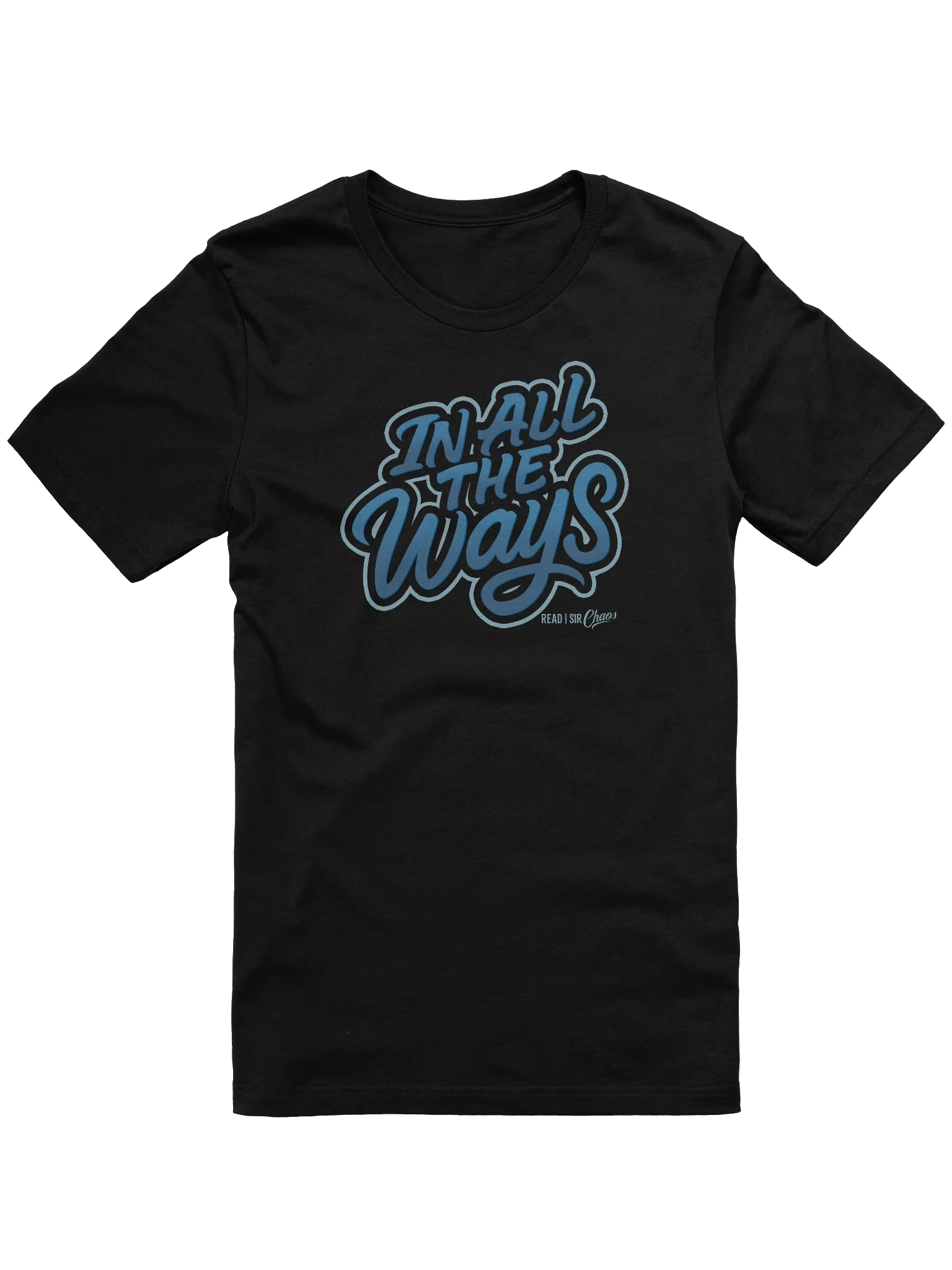 In All the Ways Tshirt (Dark Blues) product image (1)