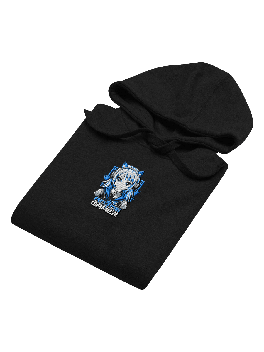 Anime Gamer Center Embroidered Hoodie product image (4)