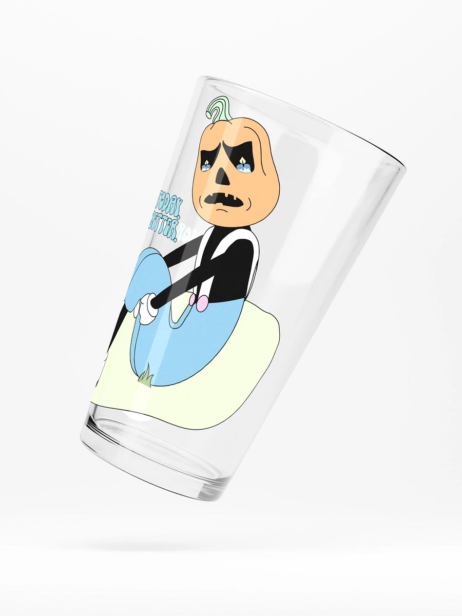 Sad Pumpkin Pint Glass product image (5)