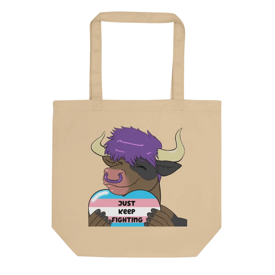 Yuuma Just Keep Fighting Pride Tote product image (1)