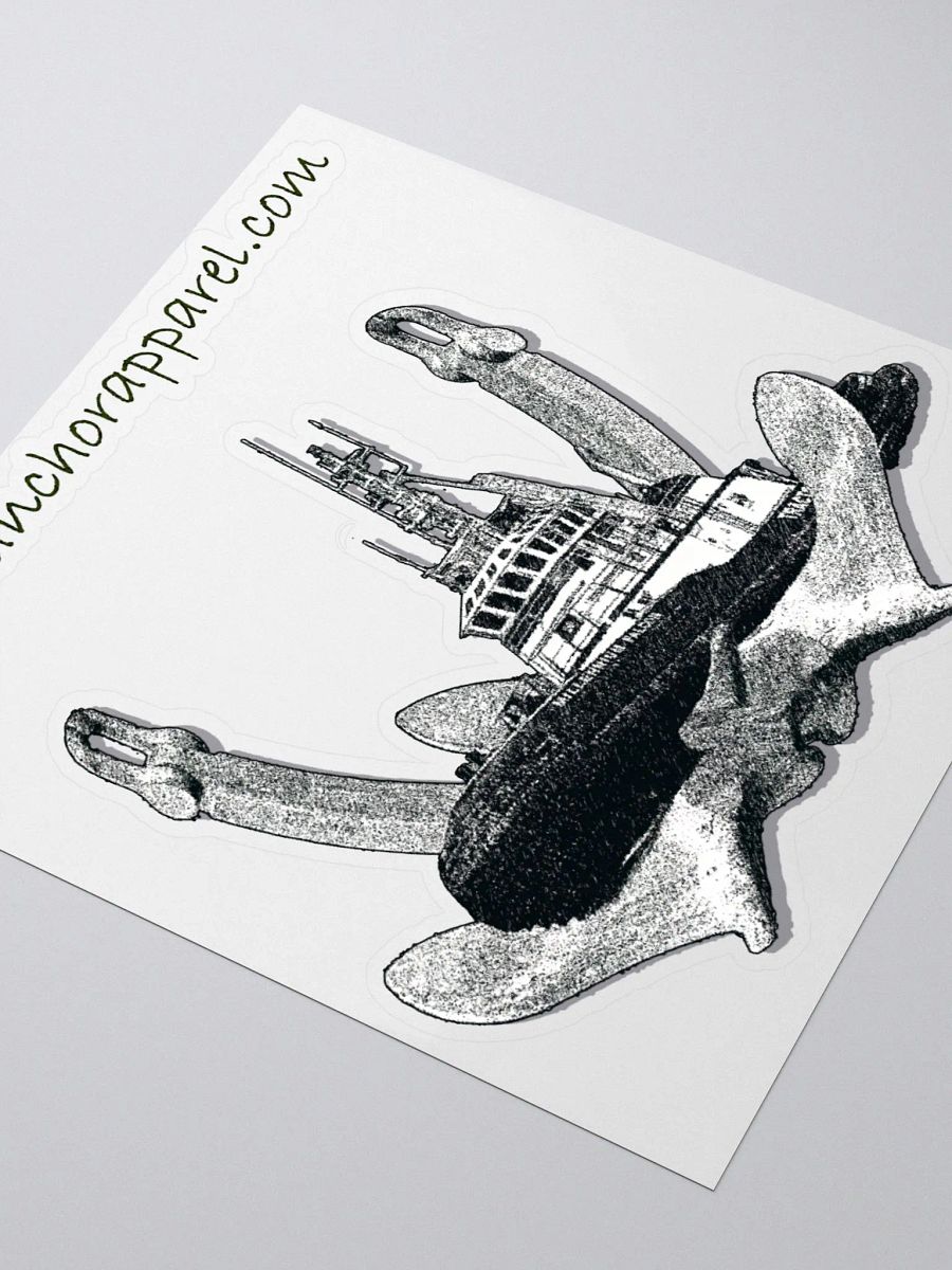 Twin Anchor Marco tug Kiss Cut Stickers product image (3)