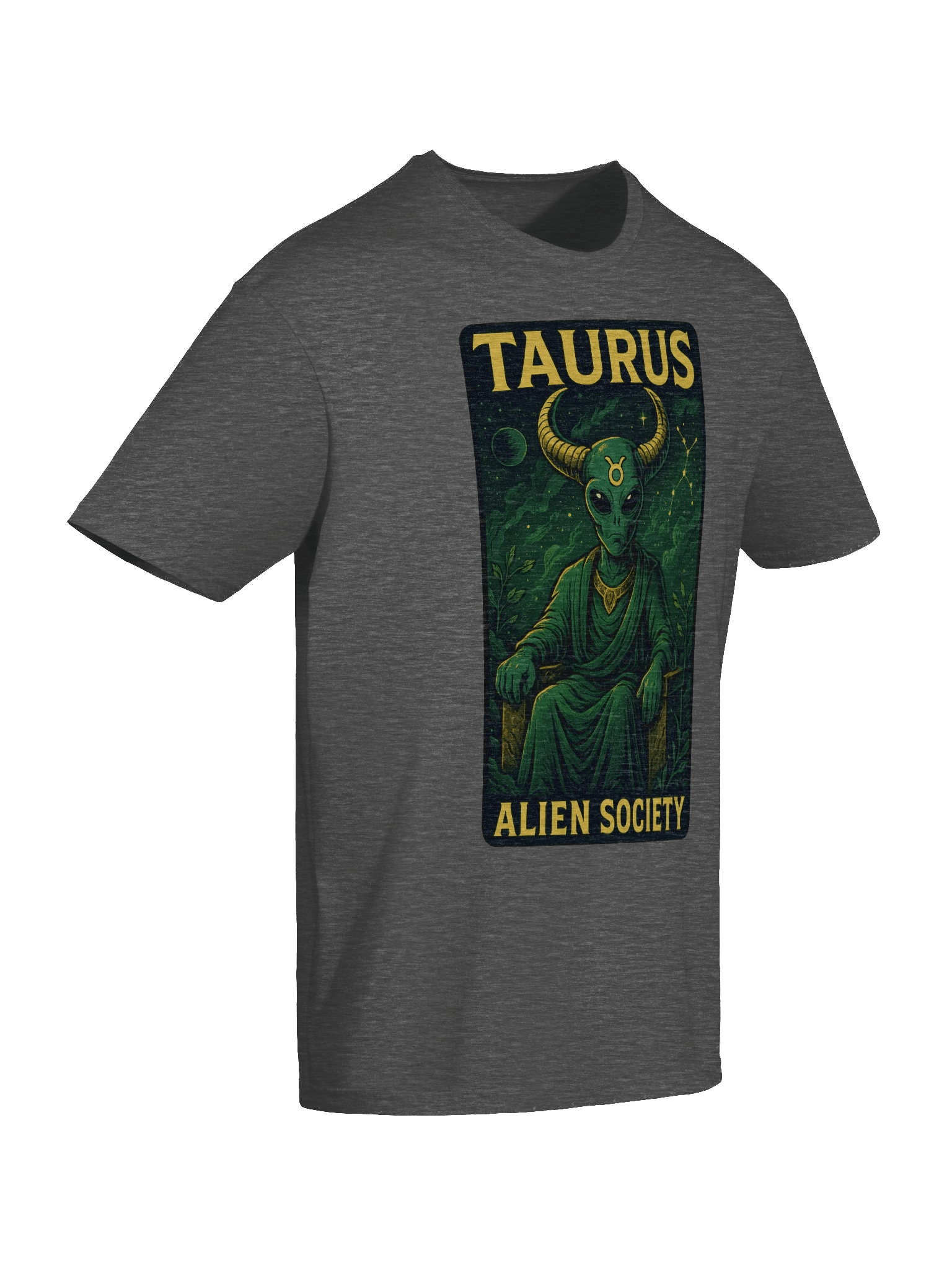 Celestial Taurus Alien T-Shirt product image (1)