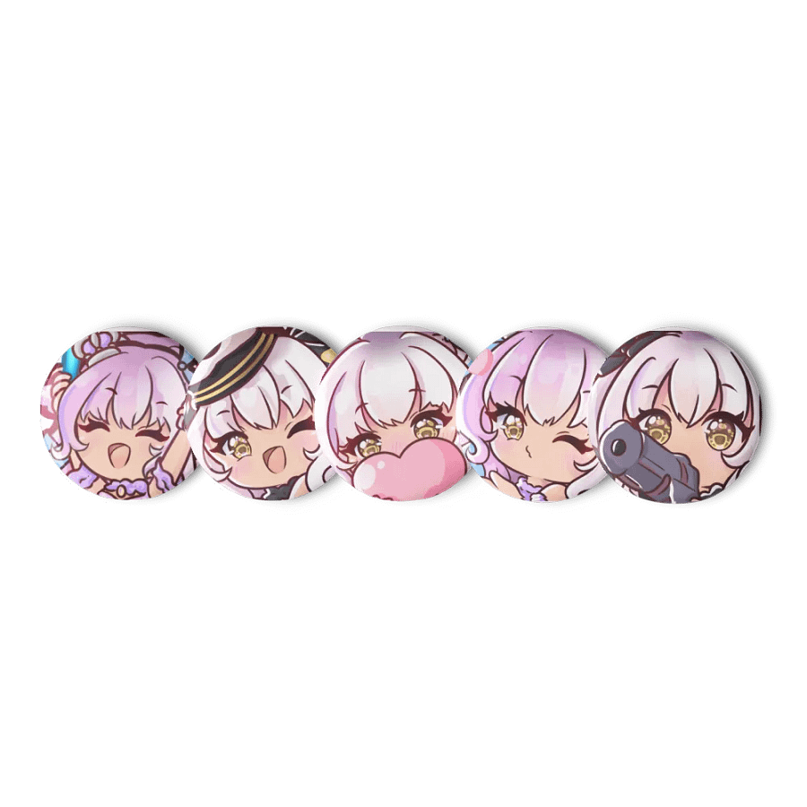Joyful Glow Set Pin Buttons product image (3)
