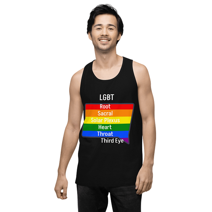 LGBT/Chakra Dialogue Men's Tank Top product image (2)