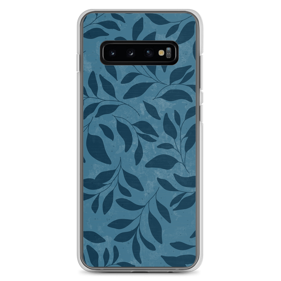 Midnight Foliage Blue Soft Case for Samsung product image (2)
