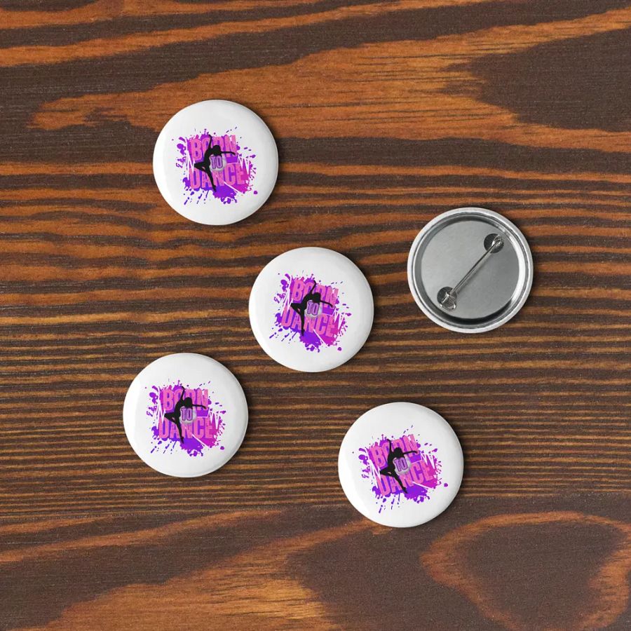 Born to Dance Her Silhouette Vibes Pin Set product image (8)