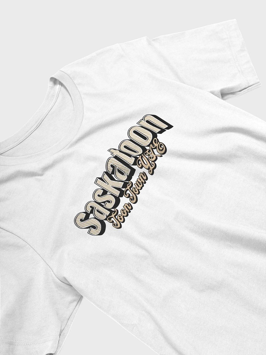 Saskatoon Toon Town YXE Stylized Graphic Tee product image (61)