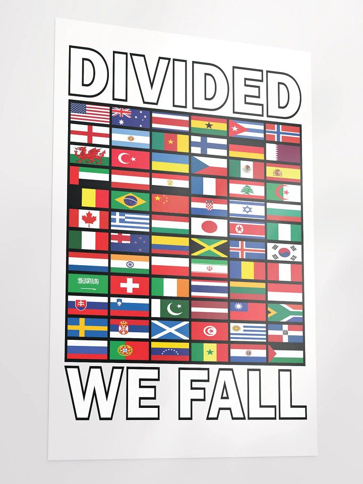 Divided We Fall - Nations - Enhanced Matte Paper Poster product image (1)