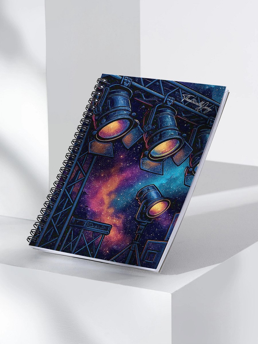 Limited Edition Theatrically Jerry Signed: "Cosmic Lights" Spiral Notebook product image (3)
