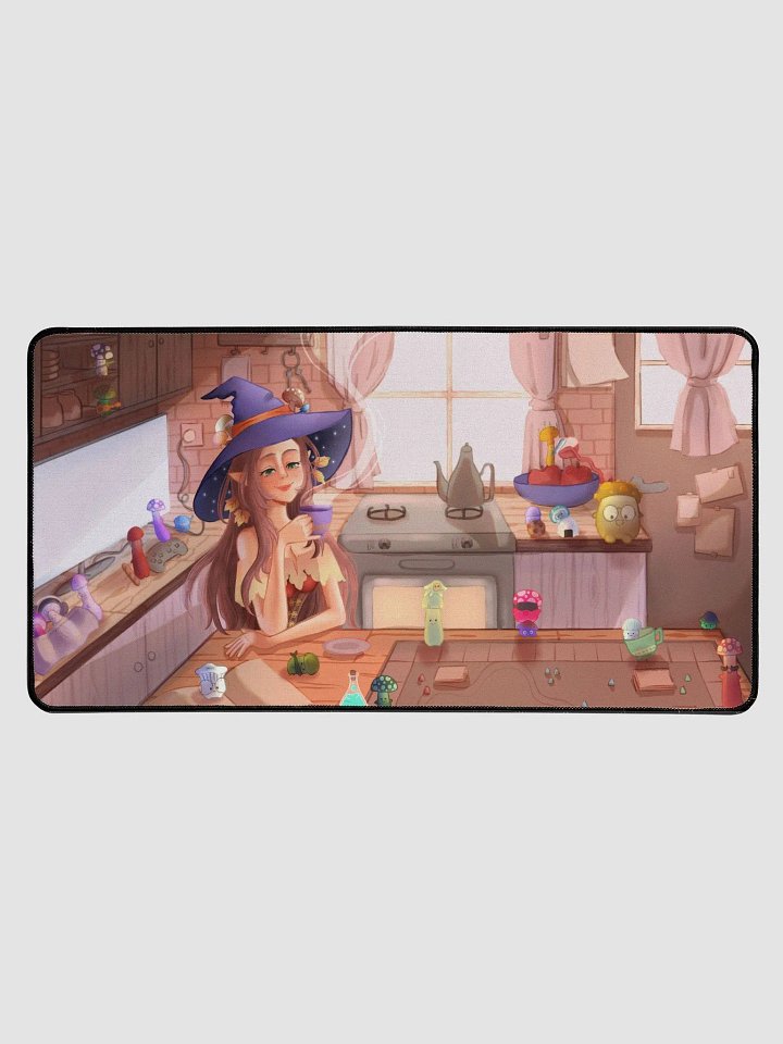 RedAutumnOwl - Shroomie Kitchen Desk Mat product image (1)