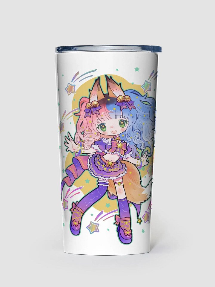 Starlight Stainless Steel Tumbler WHITE 20oz product image (1)