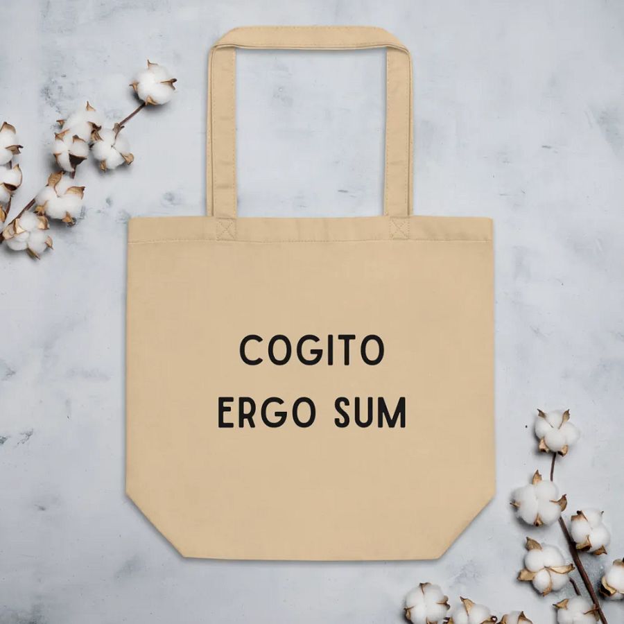 Cogito Ergo Sum Tote Bag product image (4)