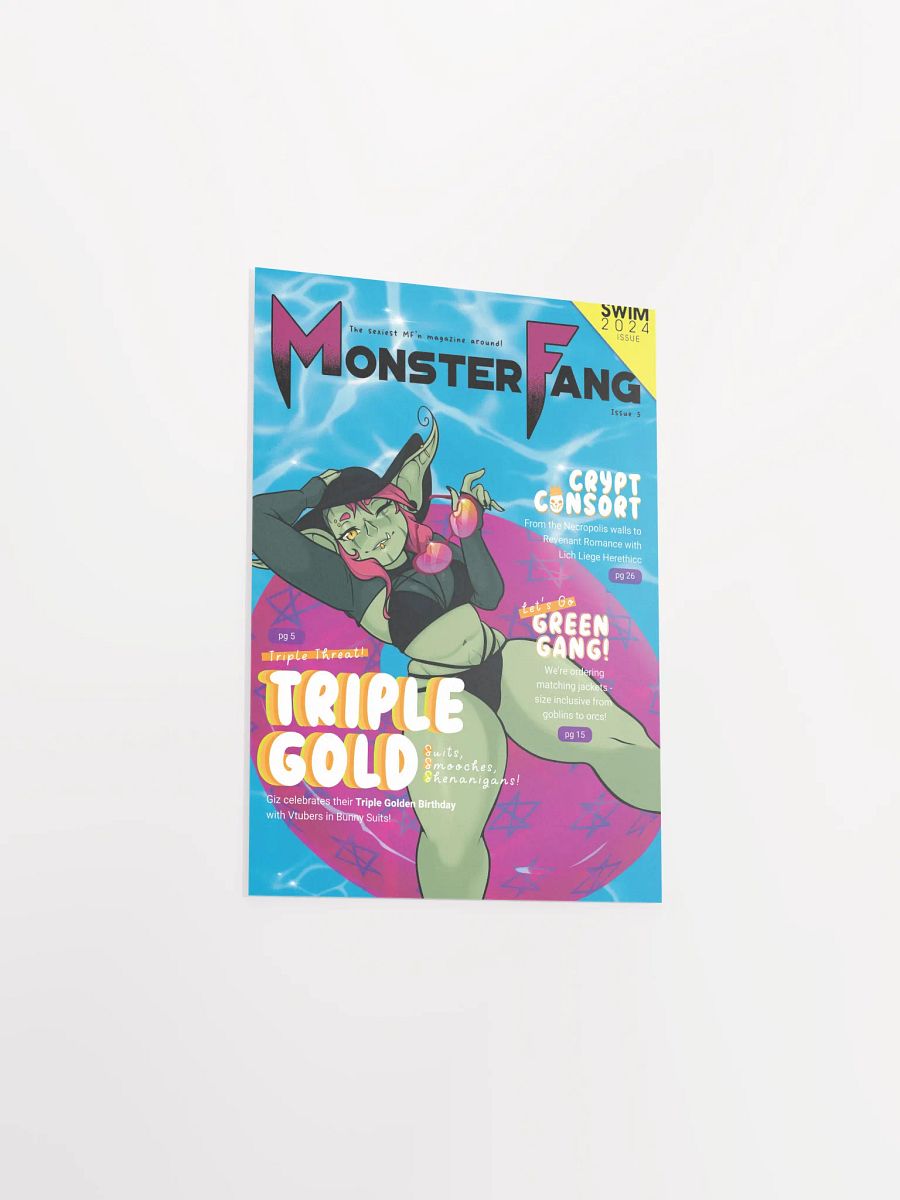 Giz Monster Fang Summer print product image (3)