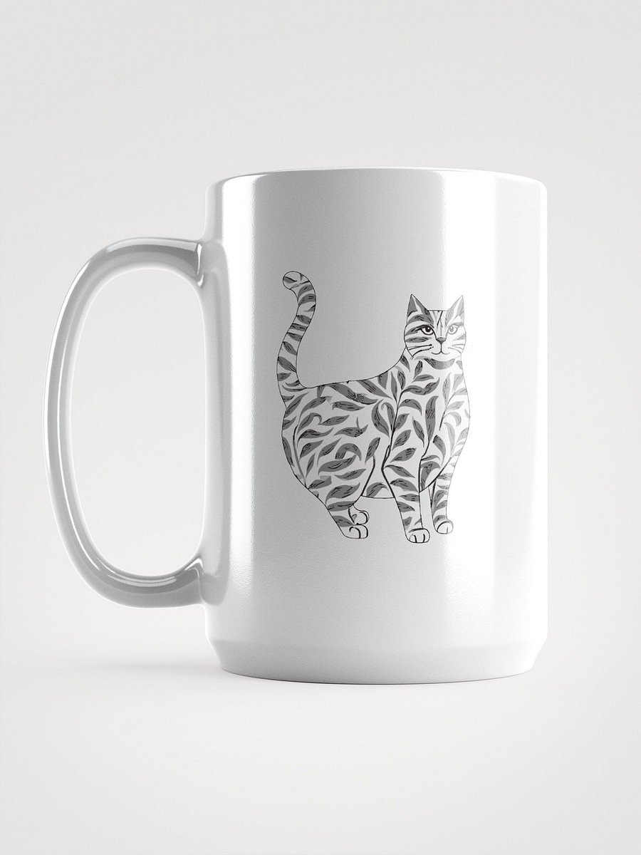 Leafy Feline Delight Mug product image (3)