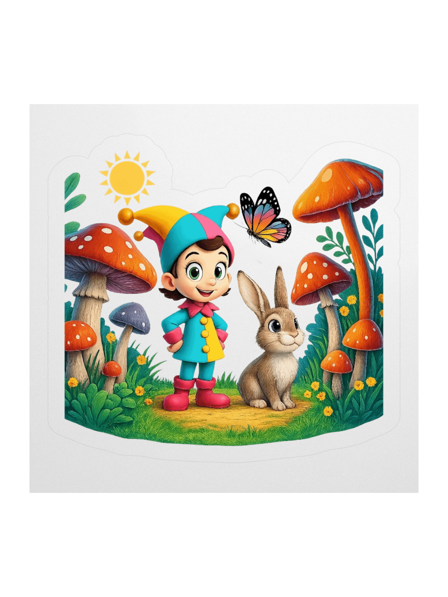 JessyJesty Girl Kiss Cut Stickers product image (3)