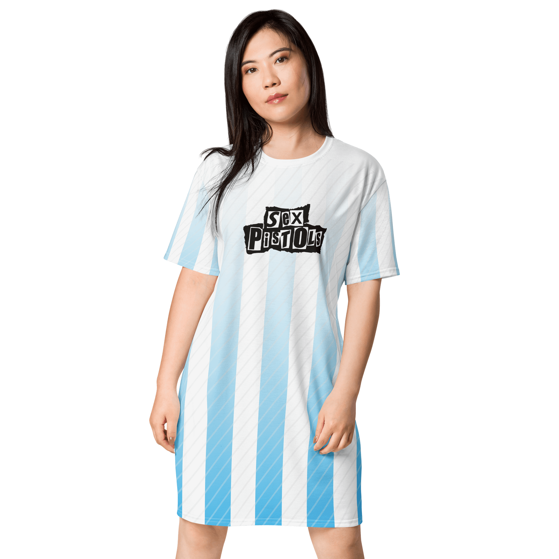Striped Skyline Pistols All-Over Dress product image (1)