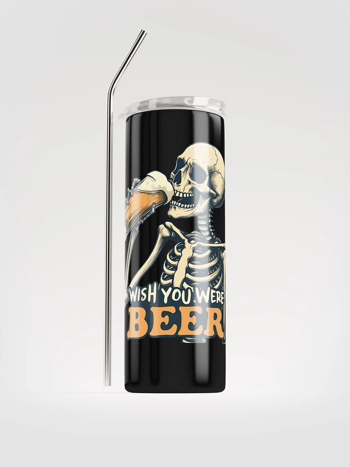 Spirited Skeleton Stainless Steel Tumbler product image (2)