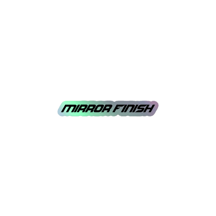 Mirror Finish Holo Sticker product image (1)