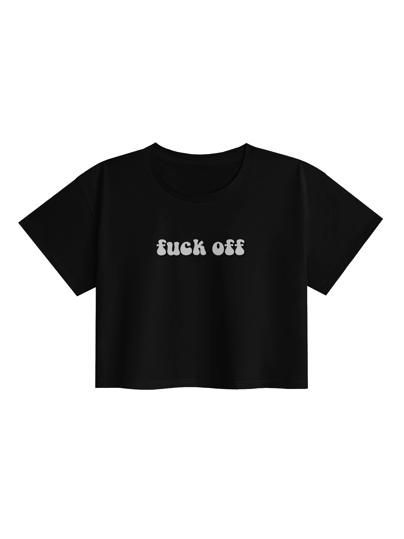 "Fuck Off" Cropped Tee product image (5)