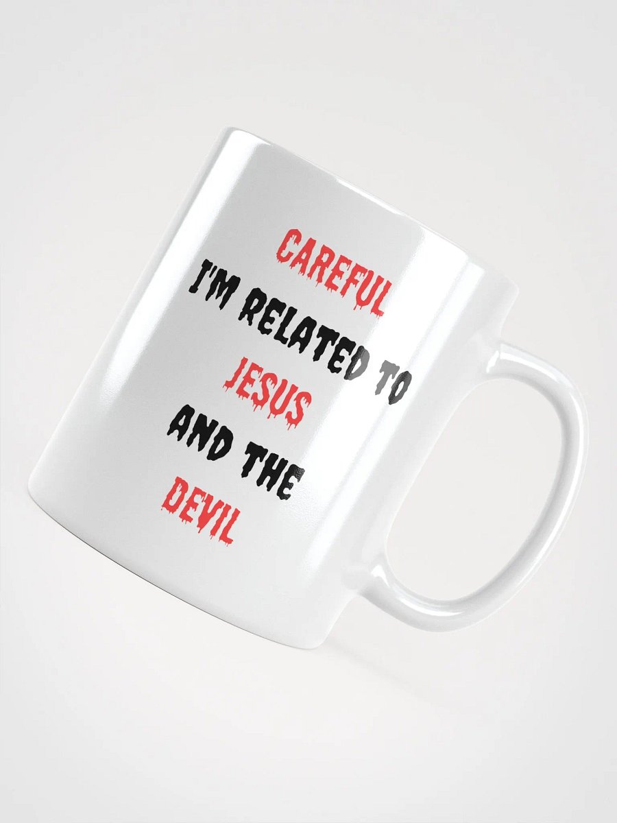 Related to Jesus and the Devil White Glossy Mug product image (11)