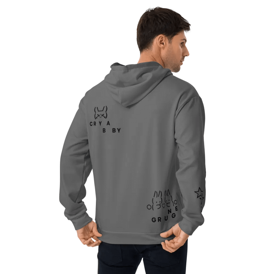 CYBER HOODIE GREY product image (3)