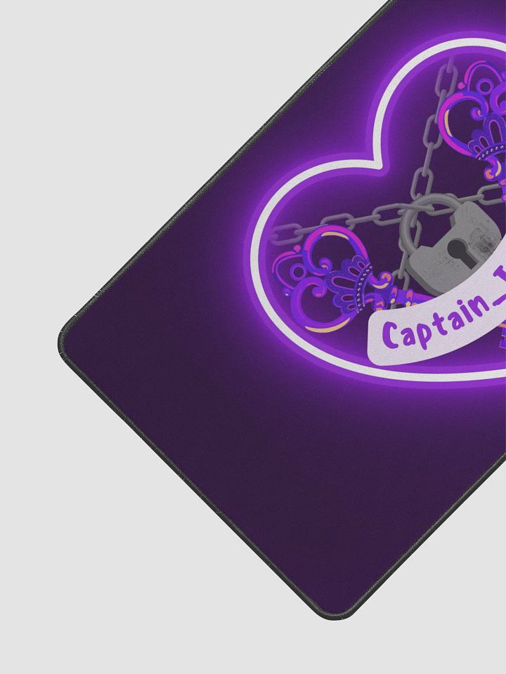Locked Heart Desk Mat product image (2)