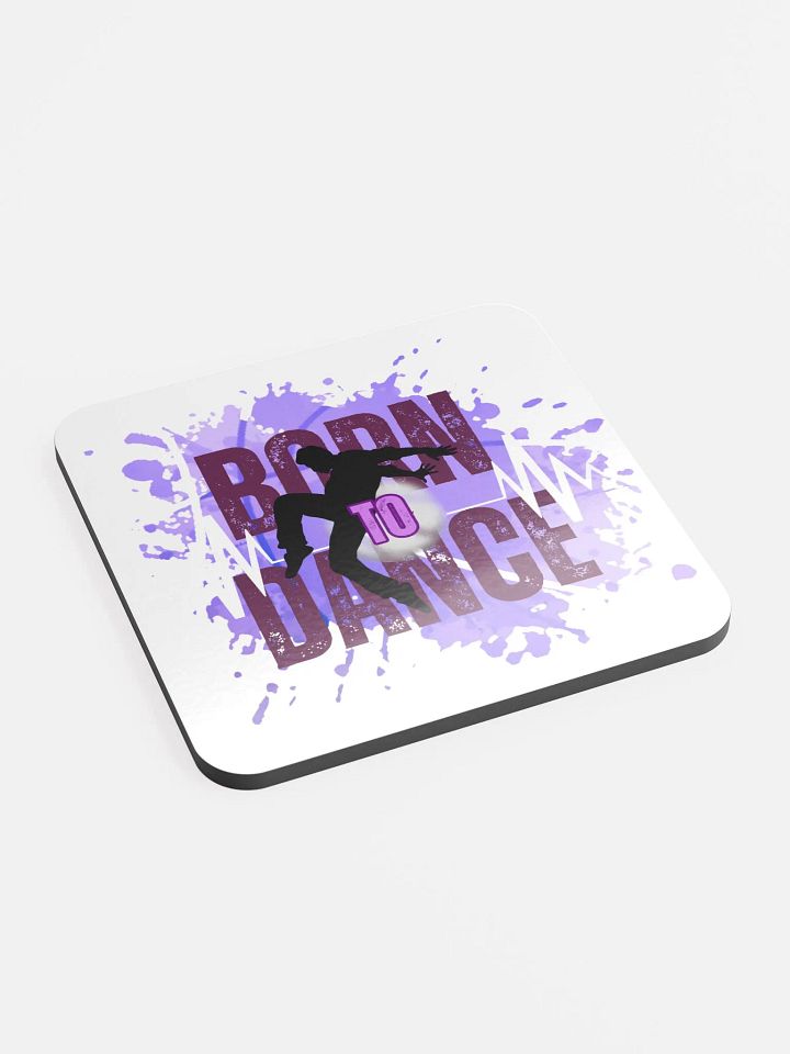 Born to Dance Rhythmic His Silhouette Coaster Set product image (2)