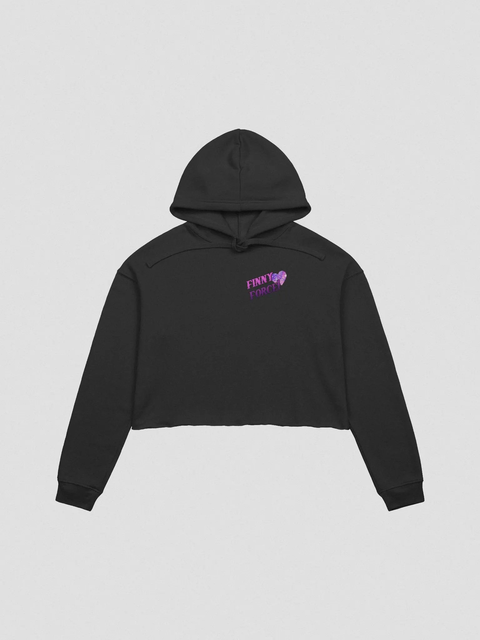 Finny Force Fleece Crop Hoodie! product image (4)