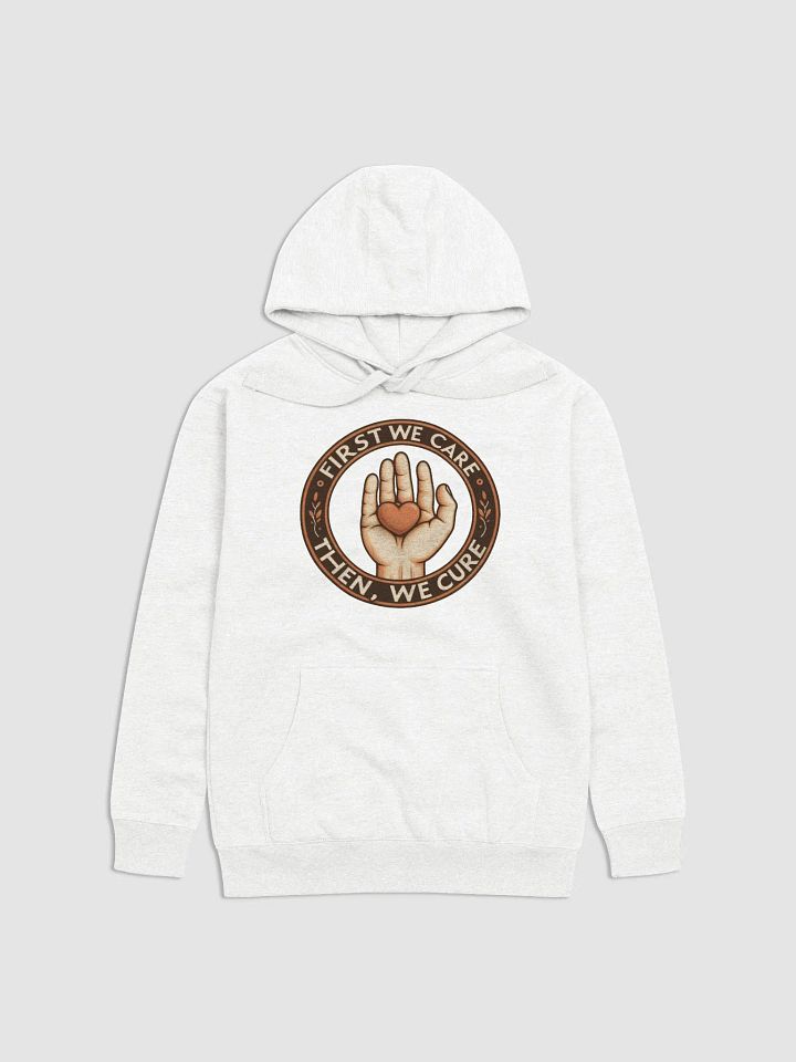 Care & Cure Heart Unisex Hoodie product image (5)