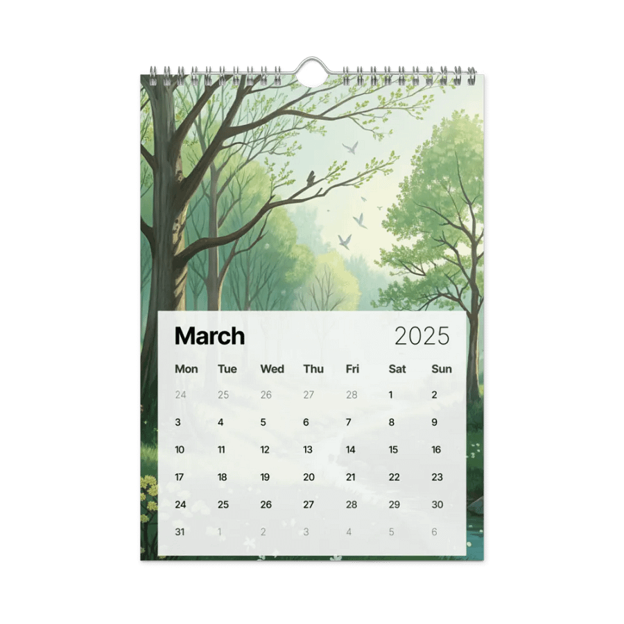 MAGICAL ANIME SEASONS WALL CALENDAR 2025 product image (9)
