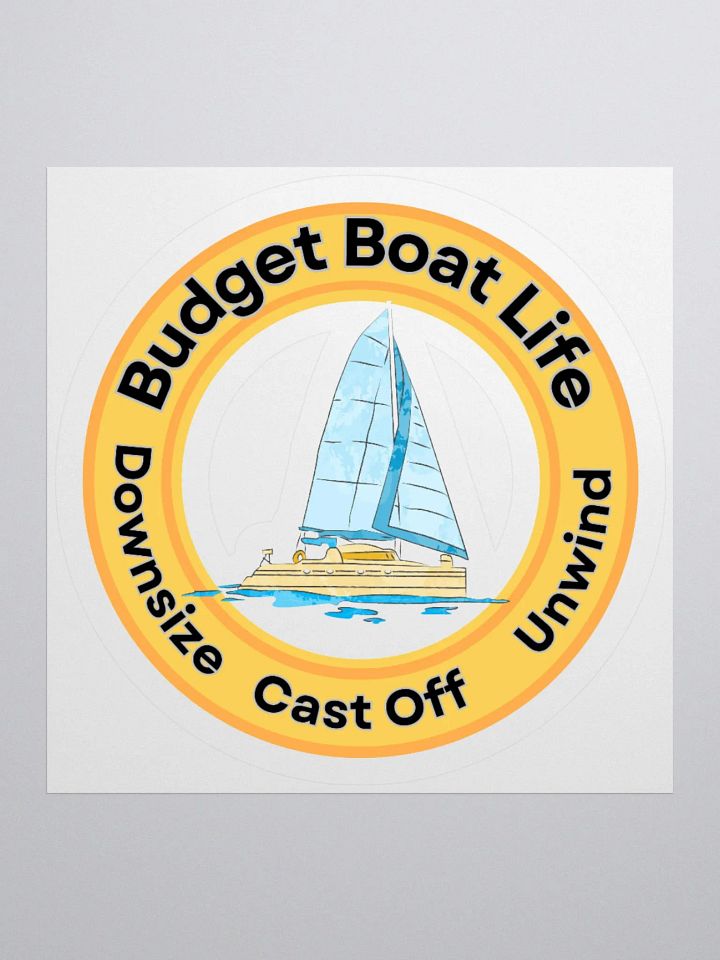 Budget Boat Life Stickers product image (2)
